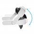 Head Strap Premium Replacement Gaming VR Accessories Multi angle Adjustable Compatible For Meta Quest 3 VR Headset White
