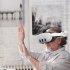 Head Strap Premium Replacement Gaming VR Accessories Multi angle Adjustable Compatible For Meta Quest 3 VR Headset White