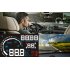 Head Up Display for Car connects via OBD II Universal and has a 5 5 Inch LED Display as well as Plug and Play connectivity