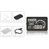 Head Up Display for Car connects via OBD II Universal and has a 5 5 Inch LED Display as well as Plug and Play connectivity