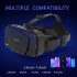 Head mounted 3d Virtual Reality Vr Gaming Glasses Mobile Phone Movie Helmet Smart Digital Glasses Compatible For Android WIN IOS System black