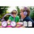 Head mounted Bluetooth compatible  Headset Stereo Low latency Noise Cancelling Gaming Wireless Earphones With Breathing Light black