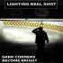 Headlamp 45   Angle Adjustable USB Rechargeable Headlight With Inductive Switch IPX4 Waterproof LED Head Lamp For Outdoor Camping black