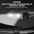 Headlamp 45   Angle Adjustable USB Rechargeable Headlight With Inductive Switch IPX4 Waterproof LED Head Lamp For Outdoor Camping black