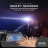 Headlamp 45   Angle Adjustable USB Rechargeable Headlight With Inductive Switch IPX4 Waterproof LED Head Lamp For Outdoor Camping black