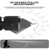 Headlamp 45   Angle Adjustable USB Rechargeable Headlight With Inductive Switch IPX4 Waterproof LED Head Lamp For Outdoor Camping black