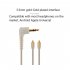 Headphone Cable Compatible For Shure Se215 Se535 Se315 Se425 Se846 Ue900 Audio Wire Length 1 6 Meters black
