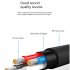 Headphone Cable Compatible For Sony Wh1000xm2 1000xm3 1000xm4 Headphone 3 5mm Replacement Audio Cable 1 5m black
