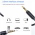 Headphone Cable Compatible For Sony Wh1000xm2 1000xm3 1000xm4 Headphone 3 5mm Replacement Audio Cable 1 5m black