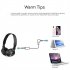 Headphone Cable Compatible For Sony Wh1000xm2 1000xm3 1000xm4 Headphone 3 5mm Replacement Audio Cable 1 5m black