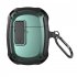 Headphone Case Compatible For Pixel Buds A Series Shockproof Earphone Protective Shell Cover With Carabiner black