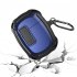 Headphone Case Compatible For Pixel Buds A Series Shockproof Earphone Protective Shell Cover With Carabiner black