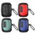 Headphone Case Compatible For Pixel Buds A Series Shockproof Earphone Protective Shell Cover With Carabiner black