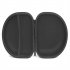 Headphone Hard Cover Protective Case Portable Anti pressure Shock proof Anti falling Headset Storage Bag black