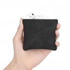 Headphone Storage Bag U Disk Usb Data Cable Organizer Headphone Accessories Memory Card Pouch Mini Purse Coin Key Bag black large