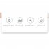 Headphone Storage Bag U Disk Usb Data Cable Organizer Headphone Accessories Memory Card Pouch Mini Purse Coin Key Bag light gray large