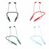 Headphones Neckband 18H Ultra Long Playtime Headset In Ear Neckband Earphones For Phone Call Music Sports black