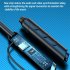 Headphones Neckband 18H Ultra Long Playtime Headset In Ear Neckband Earphones For Phone Call Music Sports black