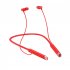 Headphones Neckband 18H Ultra Long Playtime Headset In Ear Neckband Earphones For Phone Call Music Sports black