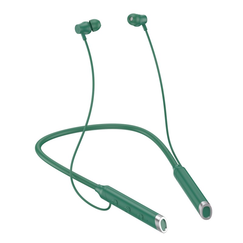Headphones Neckband 18H Ultra-Long Playtime Headset In-Ear Neckband Earphones