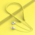 Headphones Sport Wireless Earbuds With 25 30Hrs Playtime Wireless Neckband IPX4 Waterproof Level For Gym Sport Workout blue  boxed 