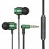 Headphones Wired Built in Call Control Clear Audio In Ear Earbuds For Most 3 5mm Plug Devices White 3 5MM