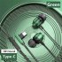 Headphones Wired Built in Call Control Clear Audio In Ear Earbuds For Most 3 5mm Plug Devices White 3 5MM