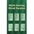 Headphones Wired Built in Call Control Clear Audio In Ear Earbuds For Most 3 5mm Plug Devices White 3 5MM