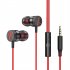 Headphones Wired In Ear Earbud Heavy Bass High Sound Quality Earphones For Cell Phone Android Phones IPad MP3 Most 3 5mm Jack black