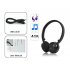 Headphones with integrated MP3 player and 4GB of storage space 