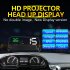 Heads Up Display unit connects to your vehicles OBDII and puts all the important information on your windshield where it s easy to read