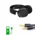 Headset Cable Replacement Audio Sound Card Connecting Cable Compatible For Steelseries Arctis 1 3 5 7 9 Pro black 1 5M computer audio Line 22B62