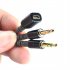 Headset Cable Replacement Audio Sound Card Connecting Cable Compatible For Steelseries Arctis 1 3 5 7 9 Pro black 1 5M computer audio Line 22B62
