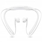 Headset In-ear 5.0 Long Standby Sports Bluetooth-compatible  Headset With Hd Mic White