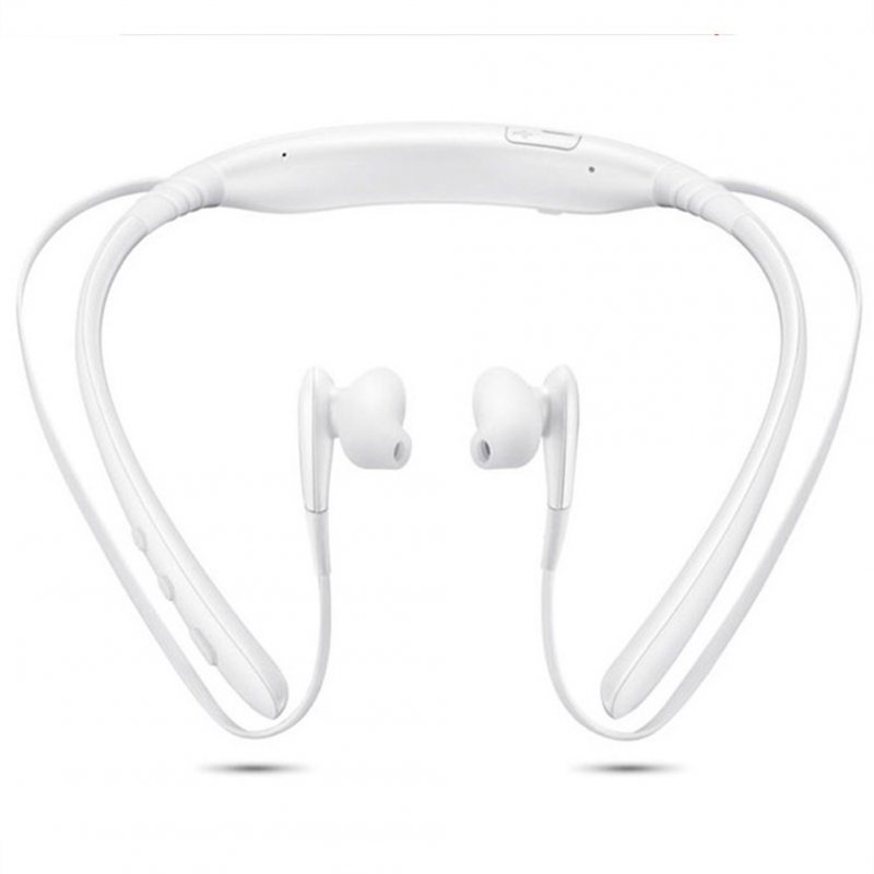 Headset In-ear 5.0 Long Standby Sports Bluetooth-compatible  Headset With Hd Mic White