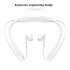 Headset In ear 5 0 Long Standby Sports Bluetooth compatible  Headset With Hd Mic White