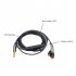 Headset Line Replacement Headphone Wire Compatible For Shure Mmcx Se215 Se535 Se846 Ue900 Volume Adjustable Cable black
