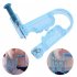 Healthy Safety Asepsis Disposable Nose Ear Studs Piercing Gun Piercer Tool  blue