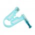 Healthy Safety Asepsis Disposable Nose Ear Studs Piercing Gun Piercer Tool  blue