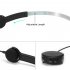 Hearing Aid Bone Conduction Headphones Headset Elderly Earphones for Hearing Difficulties black
