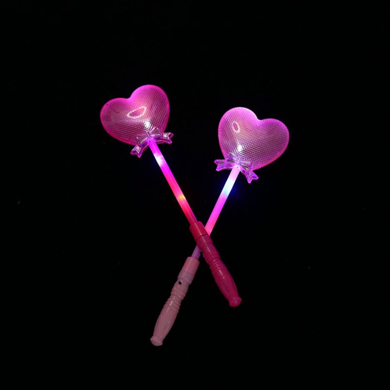 Wholesale Heart Shape Glow Stick LED Light Toy Children Gift Christmas  Halloween Decoration Random Color From China