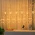 Heart Shaped Led String Light Waterproof Curtain Decorative String Lights Home Wedding Garden New Year Decor Hanging Lamp