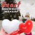 Heart  Shaped Snowball  Maker  Clip Winter Sand  Ball  Mold Clamp Kids  Toy Single love
