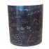 Heat Sensitive Math Mug Color Changing Coffee Mug Featuring Famous Mathematical Formulas For Math Teacher Student black 301 400ml