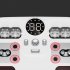 Heated Foot Warmer  Electric Feet Massager Machine With Constant Temperature Hot Compress Massage  10 Speed Electric Massager Machine For Pain Relief TY800 1 wh
