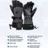 Heated Gloves Rechargeable Windproof Superior Thermal Cotton Heated Gloves With Anti Slip Palm For Women Men SK38 five finger style M
