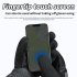 Heated Gloves Rechargeable Windproof Superior Thermal Cotton Heated Gloves With Anti Slip Palm For Women Men SK38 five finger style M