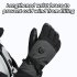Heated Gloves Rechargeable Windproof Superior Thermal Cotton Heated Gloves With Anti Slip Palm For Women Men SK38 five finger style M