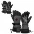 Heated Gloves Rechargeable Windproof Superior Thermal Cotton Heated Gloves With Anti Slip Palm For Women Men SK38 five finger style M
