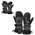 Heated Gloves Rechargeable Windproof Superior Thermal Cotton Heated Gloves With Anti Slip Palm For Women Men SK38 five finger style XL